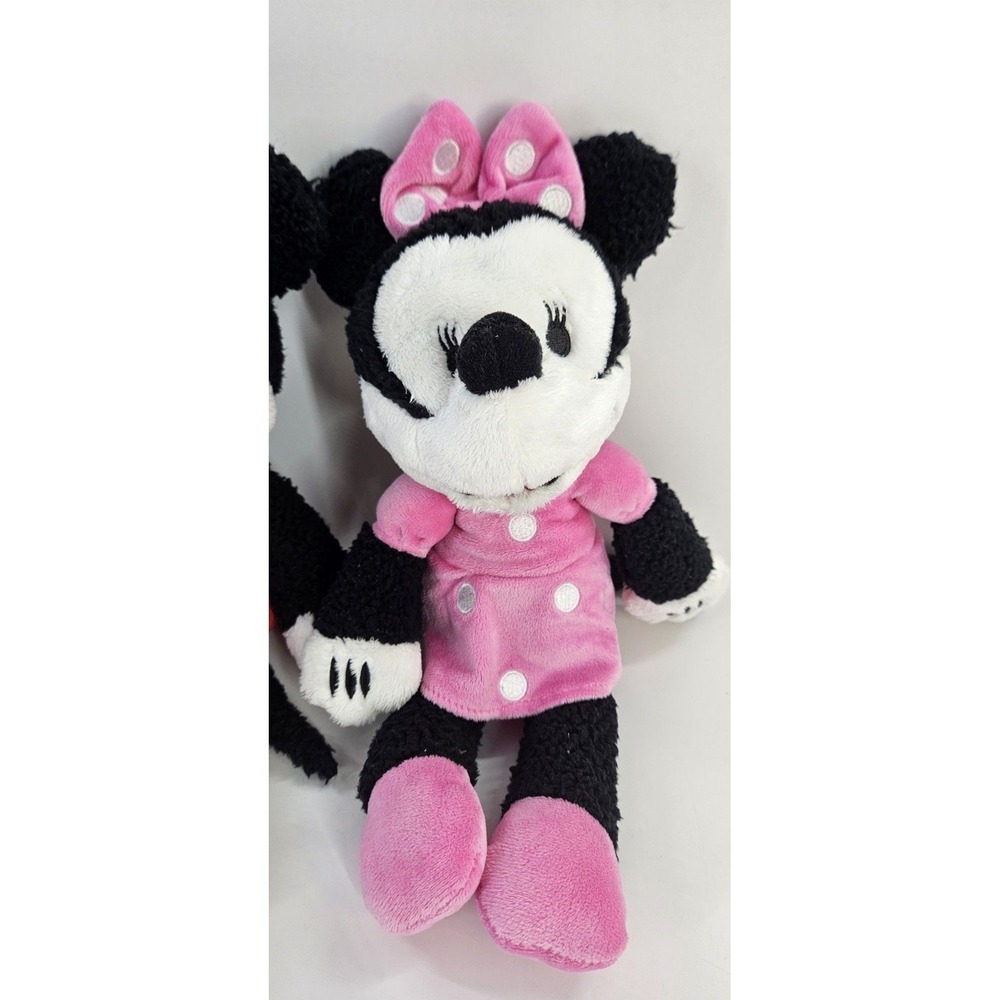 Vtg Lot Mickey & Minnie Mouse 13" Fleece Plush Gotta Get Gund Disney Store *see - Picture 3 of 11